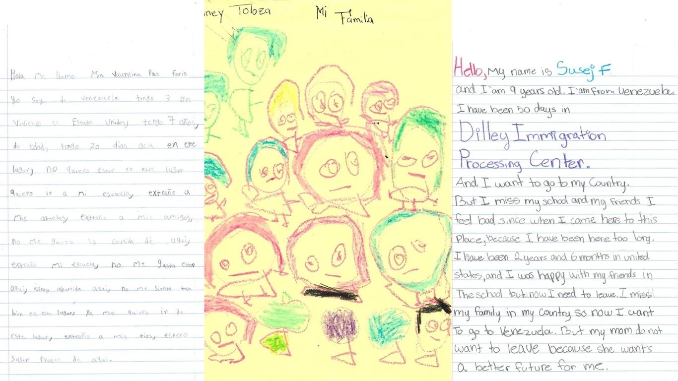 Cartas de niños en el ICE: el desgarrador grito de libertad en Texas